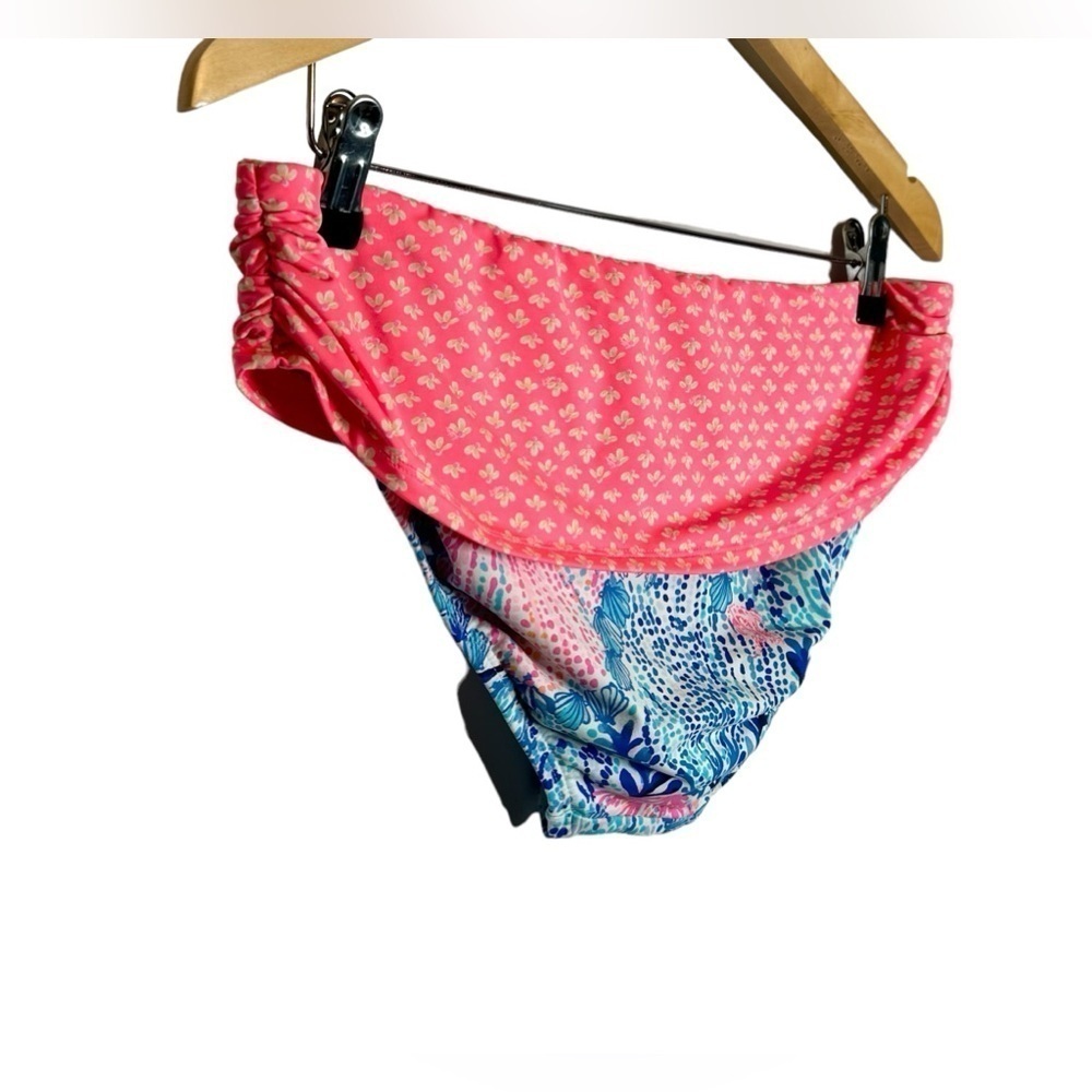 Lilly Pulitzer Lagoon Sarong Hipster Bikini Bottom Resort Sway With Me Hipster - Picture 6 of 8